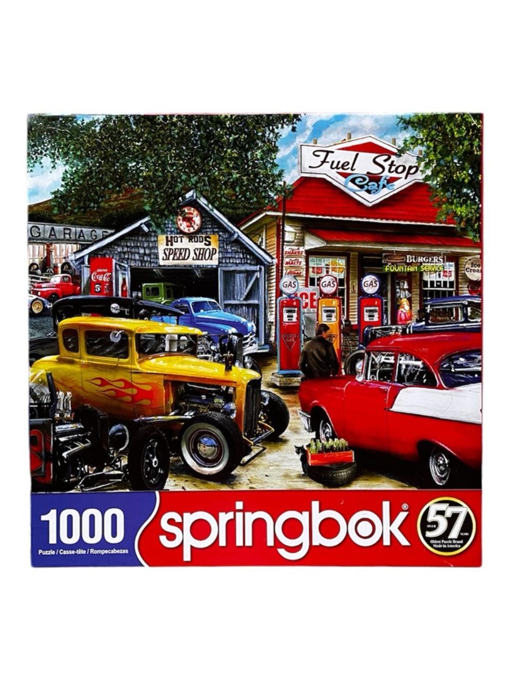 Springbok Hot Rod Cafe 1000 Piece Puzzle